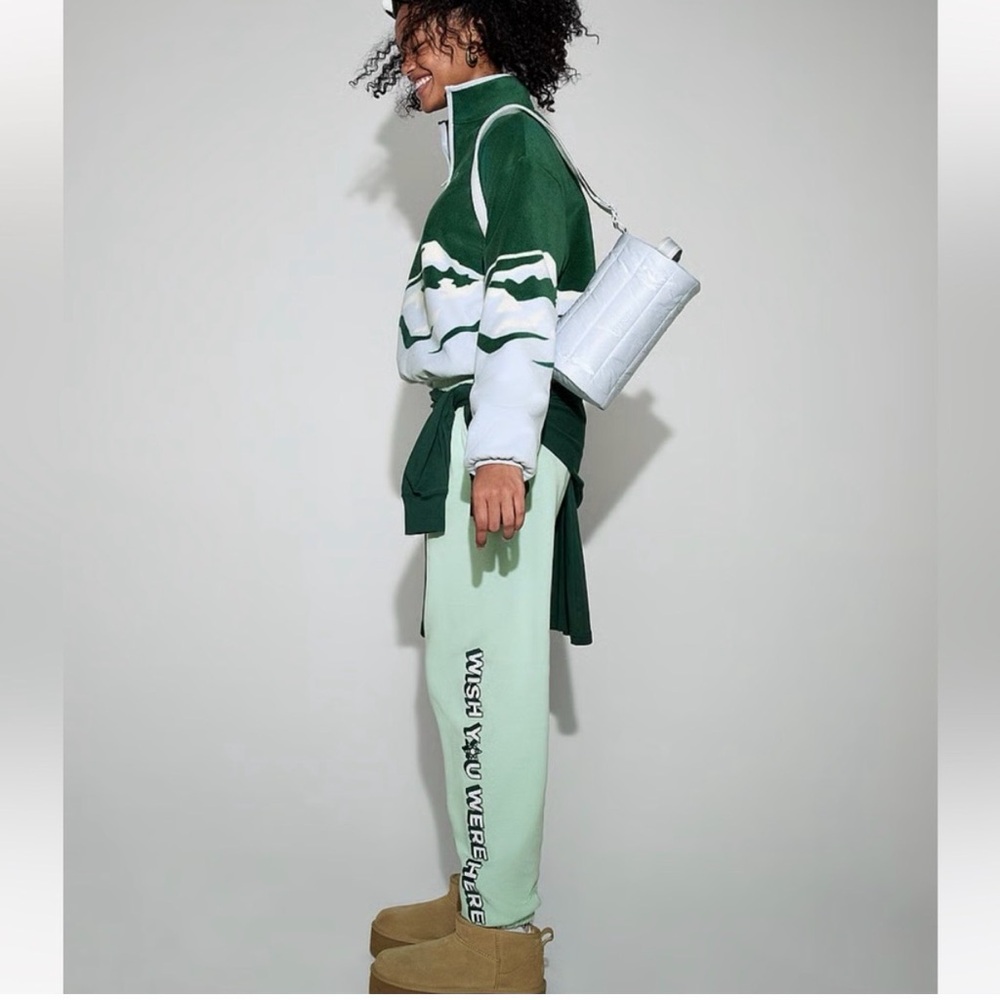 PINK Victoria Secret Ivy Fleece Campus Sweatpants
